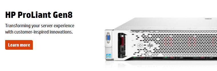 HP ProLiant Gen 8 Servers